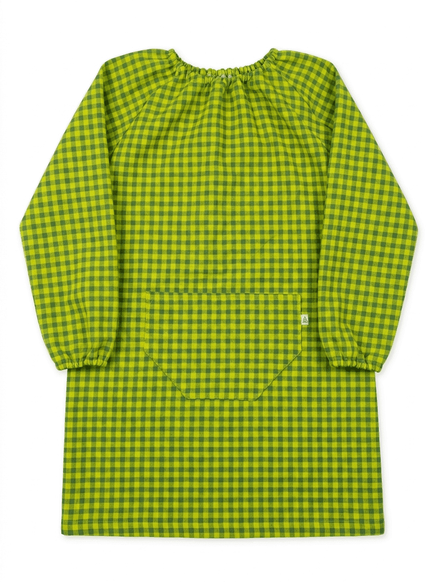 Bata infantil seersucker pistacho